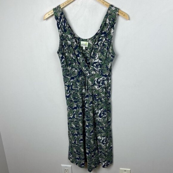 Anthropologie Porridge Green Woody Nymph Dress Size XS V-Neck Pockets Bohemian - Picture 10 of 10